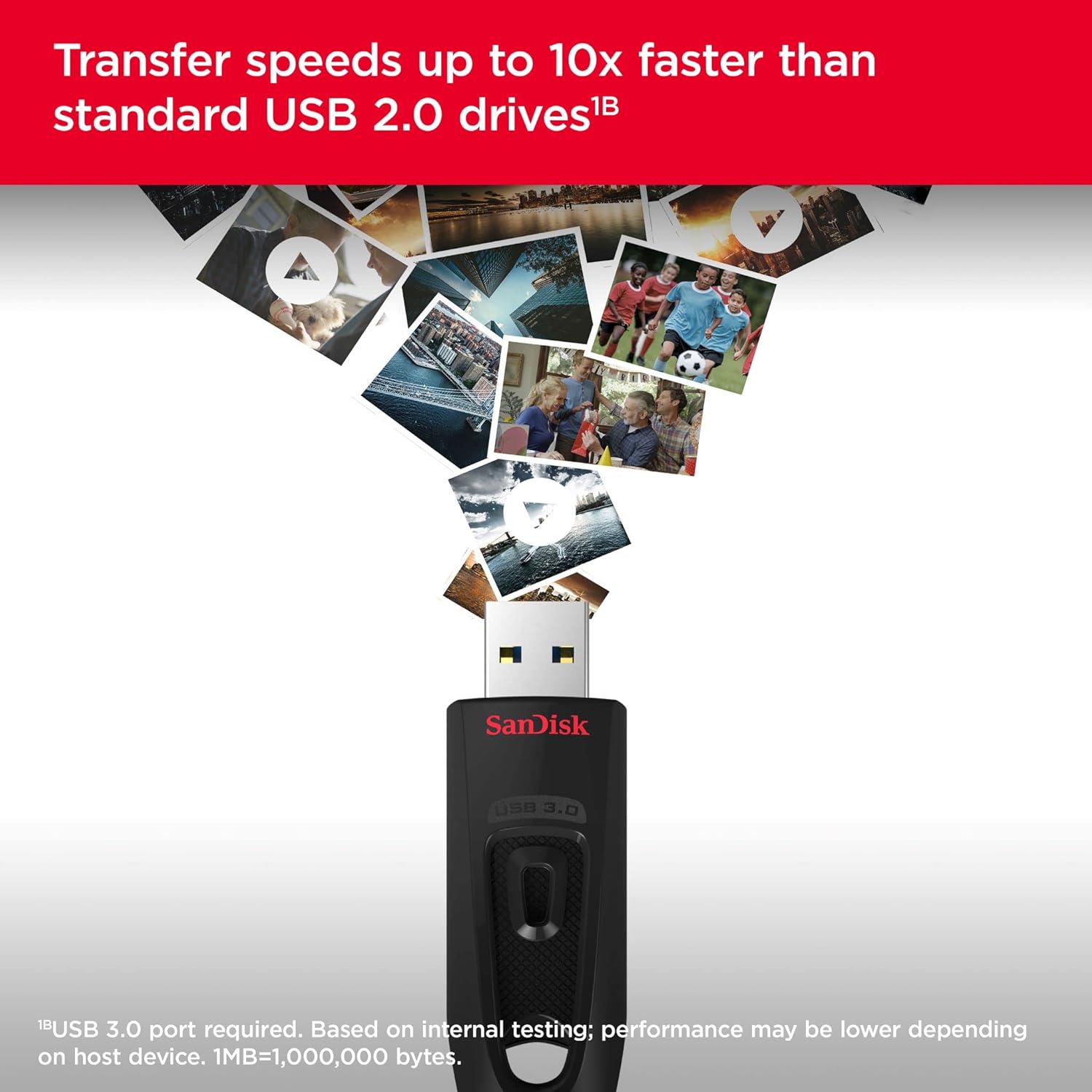 Buy SanDisk,SanDisk Ultra 64GB USB Flash Drive | USB 3.0 | Up to 130MB/s Read Speed | Black - Gadcet UK | UK | London | Scotland | Wales| Near Me | Cheap | Pay In 3 | USB Flash Drives